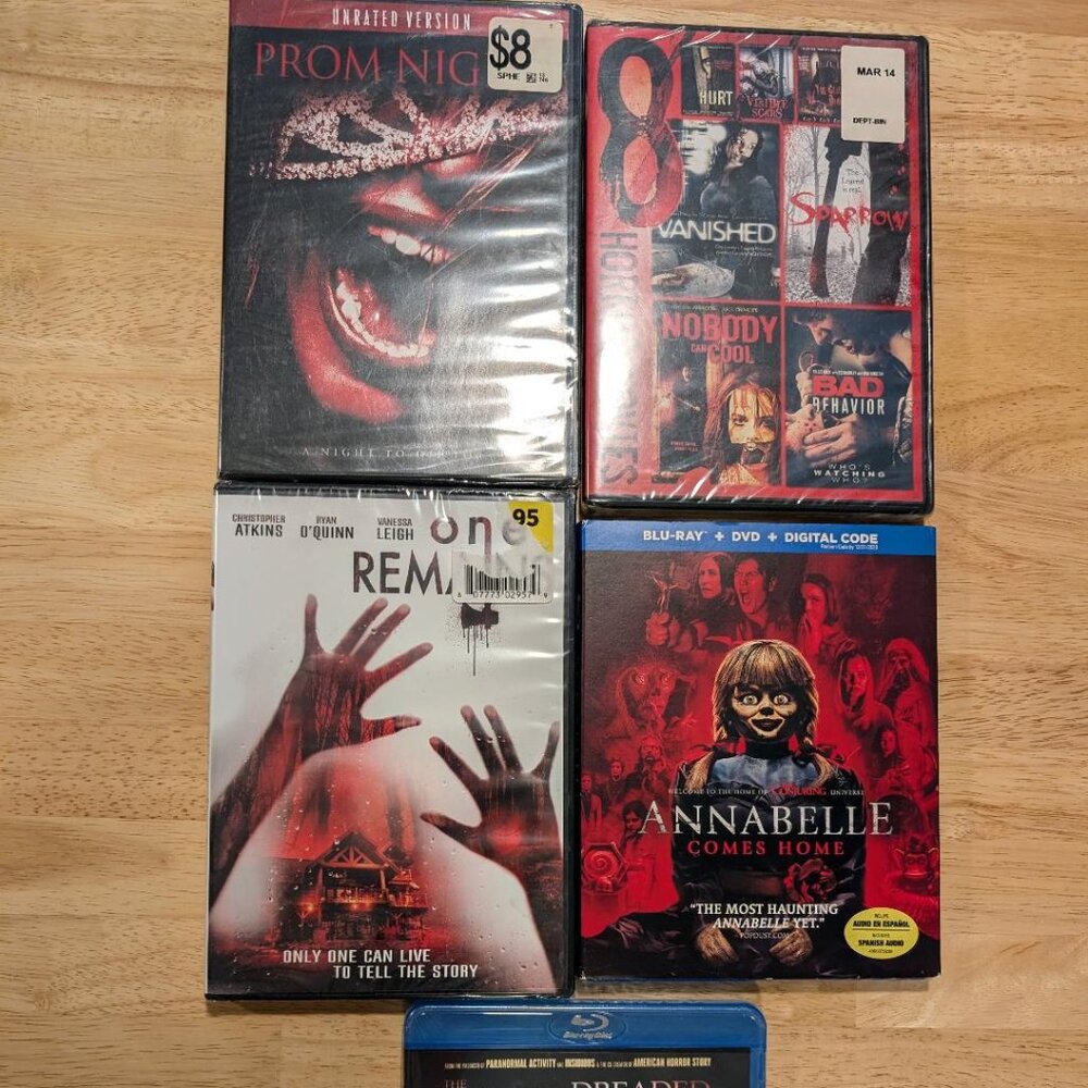 LOT OF 5 NEW TRUE STORY Suspense MOVIE DVDs Blu-Ray SEALED
